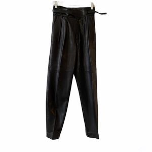 HECTOR SAXE vintage leather jean